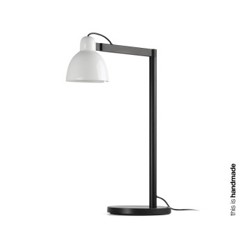 Faro Venice fekete-fehér asztali lámpa (FAR-64276-111) E27 1 izzós IP20