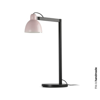 Faro Venice fekete-pink asztali lámpa (FAR-64276-113) E27 1 izzós IP20