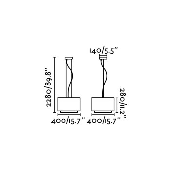 Faro Vesper fehér-bézs függesztett lámpa (FAR-29988) E27 3 izzós IP20