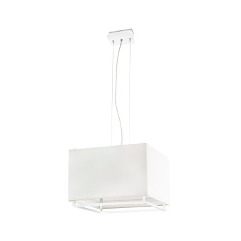 Faro Vesper fehér-bézs függesztett lámpa (FAR-29988) E27 3 izzós IP20