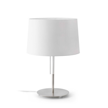 Faro Volta fehér asztali lámpa (FAR-20025) E27 1 izzós IP20