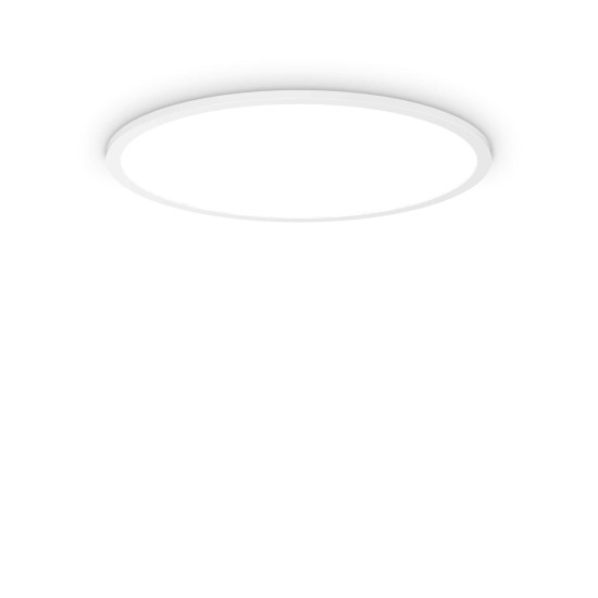 Ideal Lux Fly Slim fehér LED mennyezeti lámpa (IDE-306674) LED 1 égős IP40