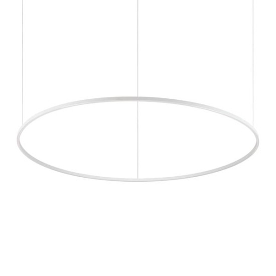 Ideal Lux Oracle Slim Round fehér LED függesztett lámpa (IDE-265957) LED 1 izzós IP20