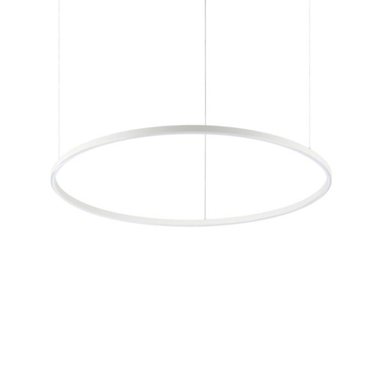 Ideal Lux Oracle Slim Round fehér LED függesztett lámpa (IDE-269870) LED 1 izzós IP20