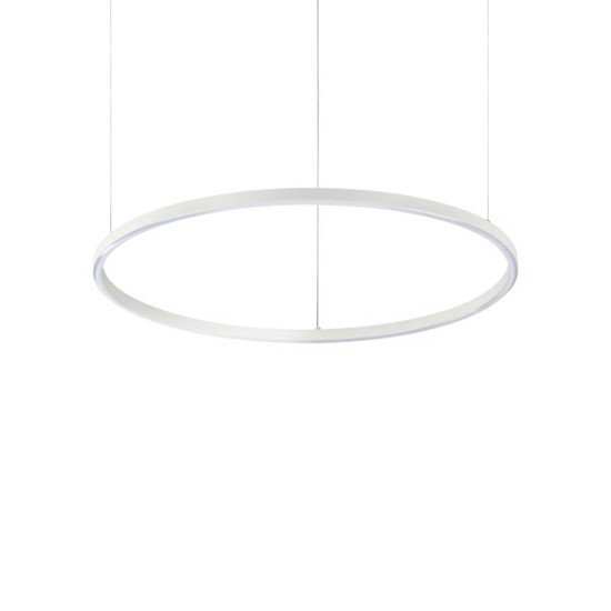 Ideal Lux Oracle Slim Round fehér LED függesztett lámpa (IDE-304434) LED 1 izzós IP20