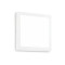 Ideal Lux Universal Square fehér LED mennyezeti/fali lámpa (IDE-138657) LED 1 égős IP20