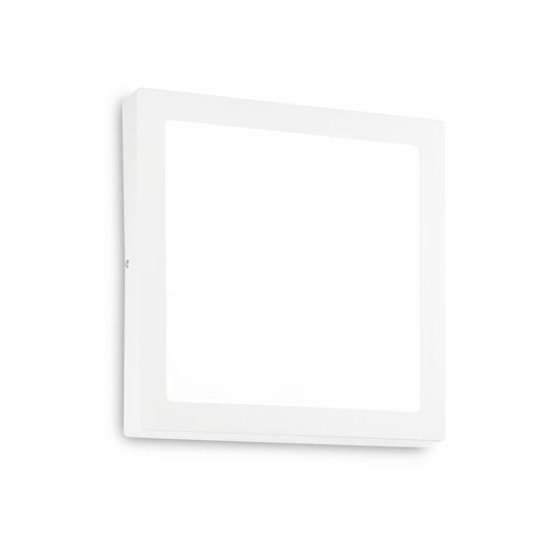 Ideal Lux Universal Square fehér LED mennyezeti/fali lámpa (IDE-240374) LED 1 égős IP20