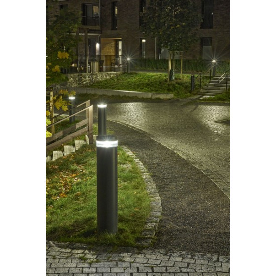 Norlys Stavanger grafit LED kültéri állólámpa (NO-2240GR) LED 1 izzós IP65