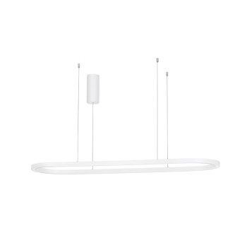 Nova Luce Cuppe fehér LED függesztett lámpa (NL-9345625) LED 1 izzós IP20