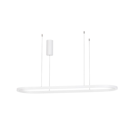 Nova Luce Cuppe fehér LED függesztett lámpa (NL-9345625) LED 1 izzós IP20