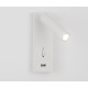 Nova Luce Fuse fehér LED fali spotlámpa (NL-9170101) LED 1 izzós IP20