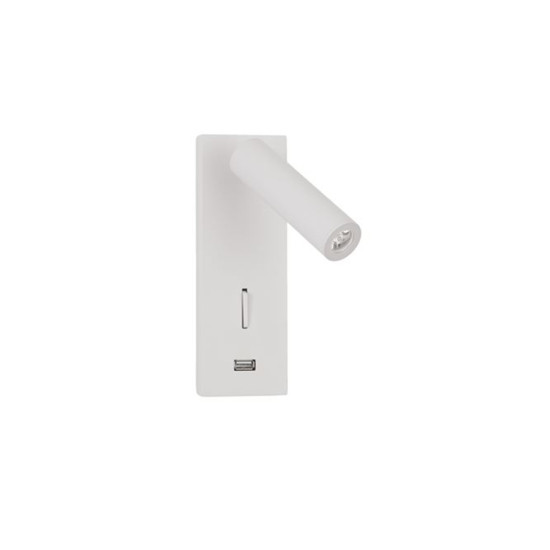 Nova Luce Fuse fehér LED fali spotlámpa (NL-9170101) LED 1 izzós IP20