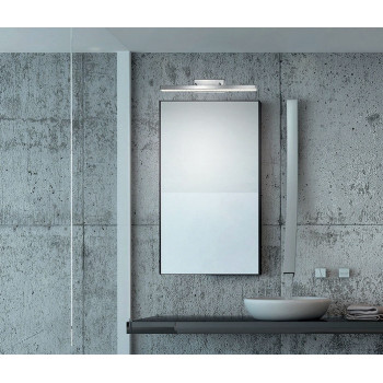 Nova Luce Modena króm vízvédett LED fali lámpa (NL-787003) LED 1 izzós IP44