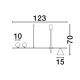 Nova Luce Sway fekete-fehér-arany függesztett lámpa (NL-9501237) G9+E27 3 izzós IP20