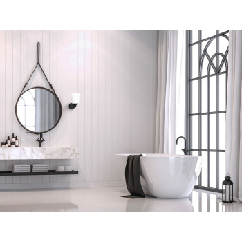 Nowodvorski Bali fehér-fekete fürdőszobai falikar (TL-8053) E14 1 izzós IP44