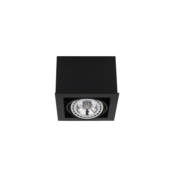 Nowodvorski Box fekete mennyezeti lámpa (TL-9495) GU10 1 izzós  IP20