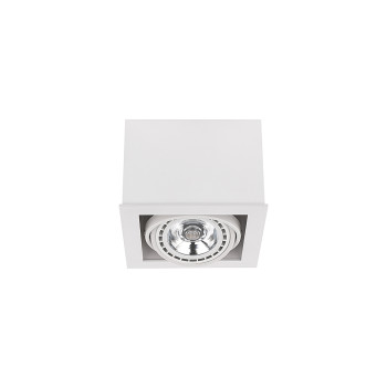Nowodvorski Box fehér mennyezeti lámpa (TL-9497) GU10 1 izzós  IP20