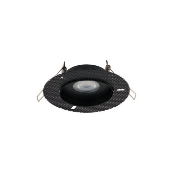 Nowodvorski Echo fekete fürdőszobai beépíthető lámpa (TL-8372) GU10 1 izzós IP54