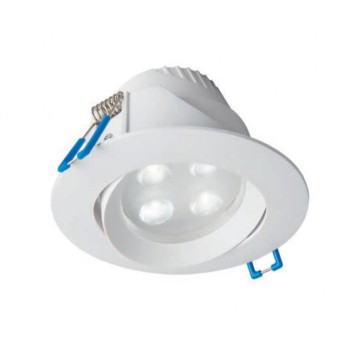 Nowodvorski Eol fehér LED fürdőszobai beépíthető lámpa (TL-8990) LED 1 izzós IP44