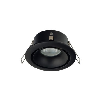 Nowodvorski Foxtrot fekete fürdőszobai beépíthető lámpa (TL-8374) GU10 1 izzós IP54