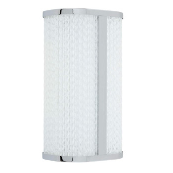 Nowodvorski Palmas fehér-króm LED fürdőszobai falikar (TL-10729) LED 1 izzós IP44