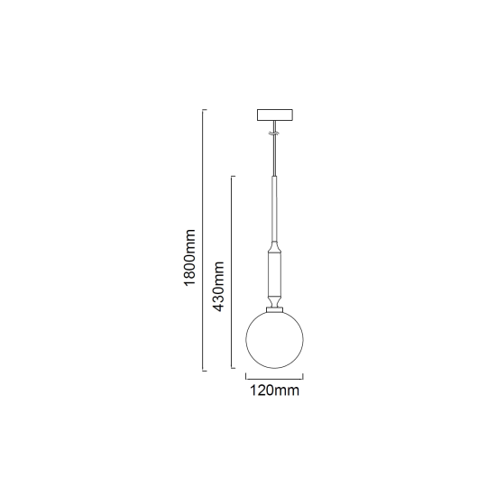 Orlicki Design Ero I Gold C arany-fehér függesztett lámpa (OR-OR85013) G9 1 izzós IP20