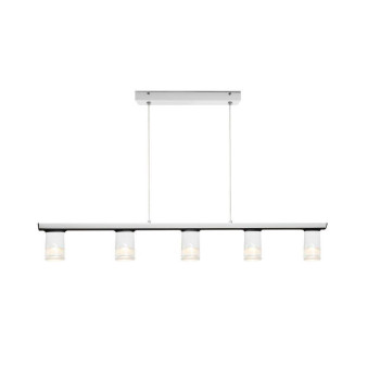 Orlicki Design Melo V Bianco fekete-fehér LED konyhai függesztett lámpa (OR-OR80605) LED 5 izzós IP20