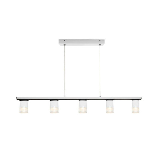 Orlicki Design Melo V Bianco fekete-fehér LED konyhai függesztett lámpa (OR-OR80605) LED 5 izzós IP20