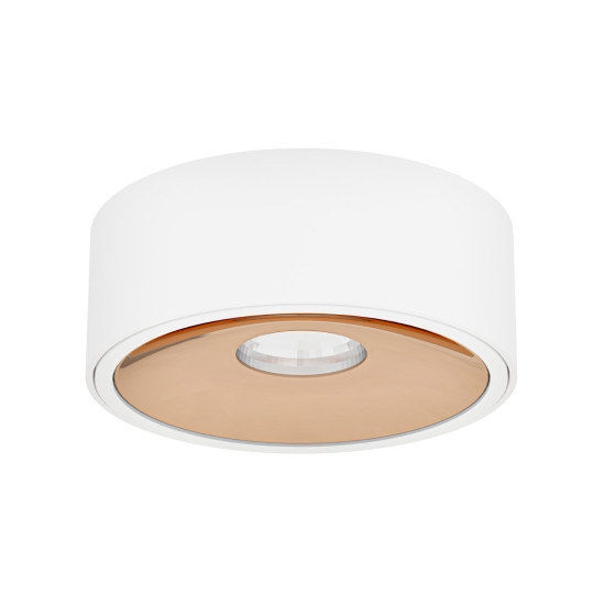 Orlicki Design Neo Bianco Slim LED / Ufo Gold fehér LED mennyezeti lámpa (OR-OR82296) LED 1 izzós IP20