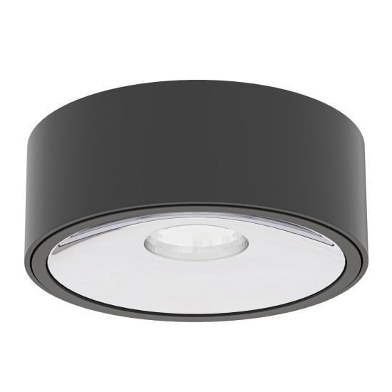 Orlicki Design Neo Nero Slim KG / Ufo Cromo fekete beépíthető lámpa (OR-OR83644) GU10 1 izzós IP20