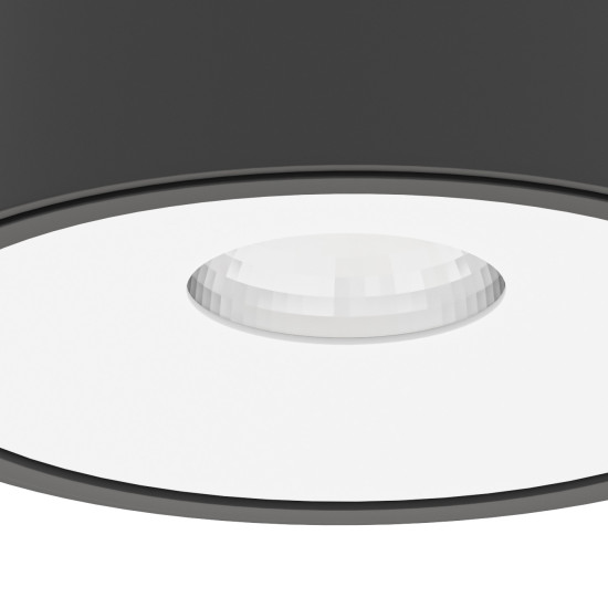 Orlicki Design Neo Nero Slim LED / Ufo Bianco fekete LED mennyezeti lámpa (OR-OR84054) LED 1 izzós IP20