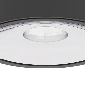 Orlicki Design Neo Nero Slim LED / Ufo Cromo fekete LED mennyezeti lámpa (OR-OR84009) LED 1 izzós IP20