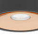 Orlicki Design Neo Nero Slim LED / Ufo Gold fekete LED mennyezeti lámpa (OR-OR83996) LED 1 izzós IP20