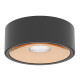 Orlicki Design Neo Nero Slim LED / Ufo Gold fekete LED mennyezeti lámpa (OR-OR83996) LED 1 izzós IP20