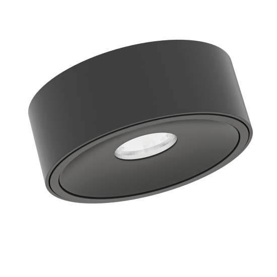 Orlicki Design Neo Nero Slim LED / Ufo Nero fekete LED mennyezeti lámpa (OR-OR82357) LED 1 izzós IP20