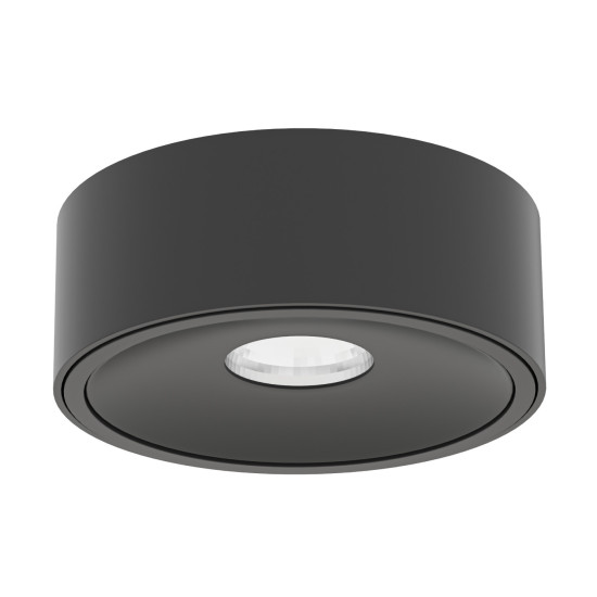 Orlicki Design Neo Nero Slim LED / Ufo Nero fekete LED mennyezeti lámpa (OR-OR82357) LED 1 izzós IP20