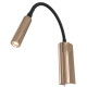 Orlicki Design Nuto Nero Gold fekete-arany LED falikar (OR-OR81695) LED 1 izzós IP20