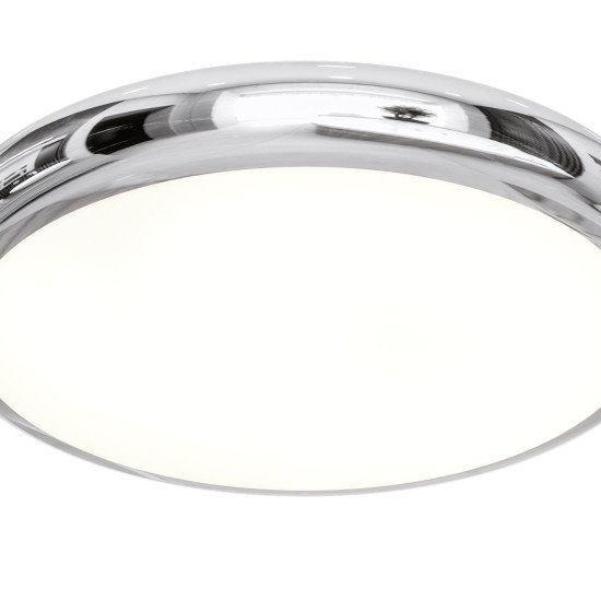 Orlicki Design Piatto Cromo 80 króm-fehér LED mennyezeti lámpa (OR-OR81190) LED 1 izzós IP20