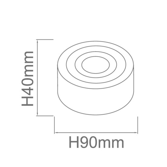 Orlicki Design Rullo Bianco Mini IP44 fehér LED mennyezeti lámpa (OR-OR82425) LED 1 izzós IP44