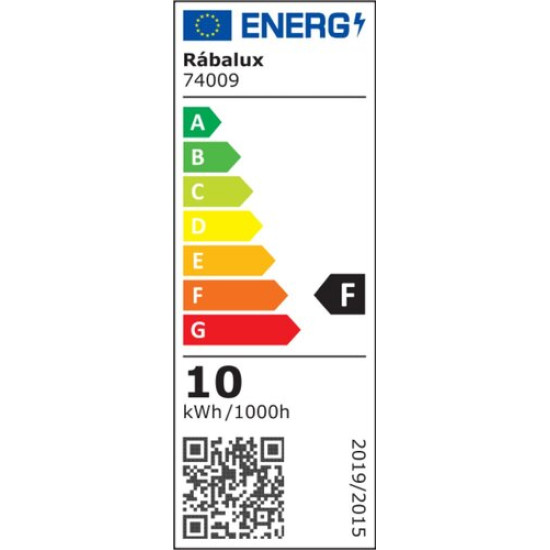 Rábalux Adelmo fekete-fehér LED állólámpa (RAB-74009) LED 1 izzós IP20