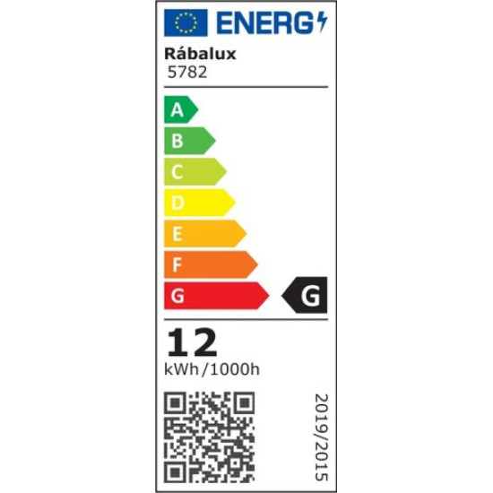 Rábalux Andrew matt fehér LED képvilágító lámpa (RAB-5782) LED 1 izzós IP44