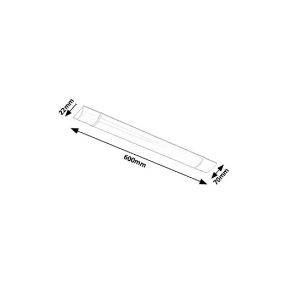 Rábalux Batten Light fehér LED pultmegvilágító lámpa (RAB-1451) LED 1 izzós IP20