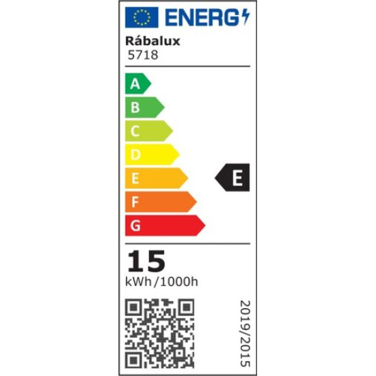 Rábalux Beata króm-fehér LED fürdőszobai fali lámpa (RAB-5718) LED 3 izzós IP44