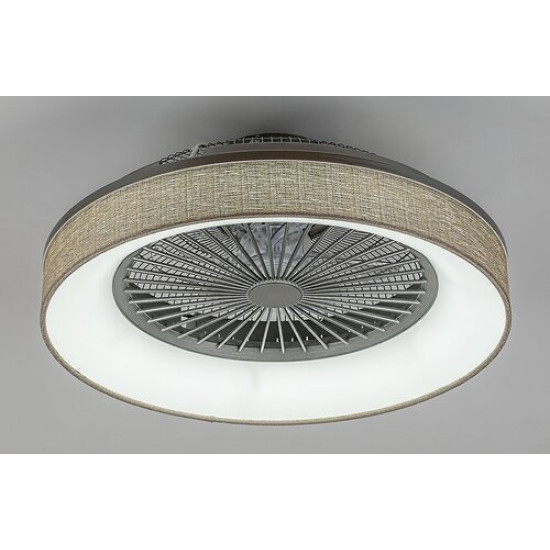 Rábalux Benicio szürke-fehér LED mennyezeti csillár ventilátor (RAB-5420) LED 1 izzós IP20