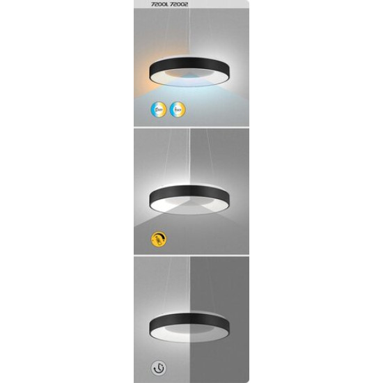 Rábalux Ceilo fehér függesztett lámpa (RAB-72002) LED 1 izzós IP20