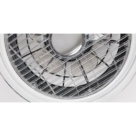 Rábalux Dalfon szürke LED mennyezeti csillár ventilátor (RAB-6857) LED 1 izzós IP20