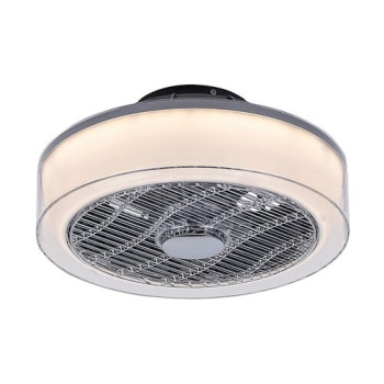 Rábalux Dalfon szürke LED mennyezeti csillár ventilátor (RAB-6857) LED 1 izzós IP20