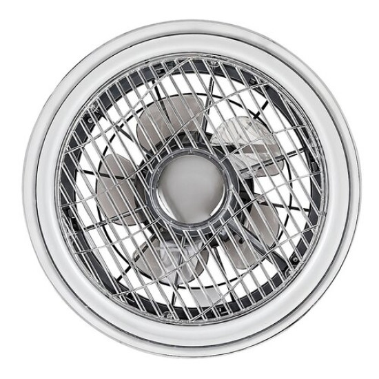 Rábalux Dalfon szürke LED mennyezeti csillár ventilátor (RAB-6857) LED 1 izzós IP20