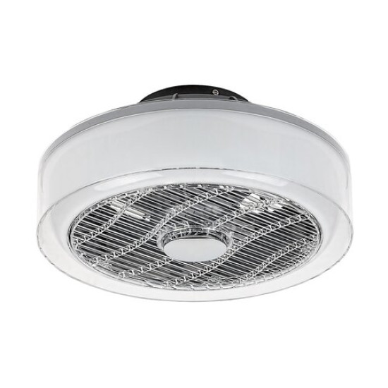 Rábalux Dalfon szürke LED mennyezeti csillár ventilátor (RAB-6857) LED 1 izzós IP20