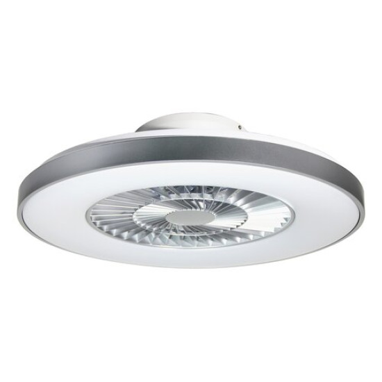 Rábalux Dalfon ezüst-fehér LED mennyezeti csillár ventilátor (RAB-6858) LED 1 izzós IP20